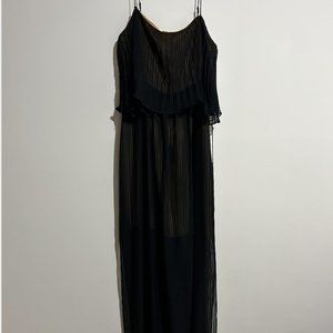 w118 by Walter Baker Maxi Semi Sheer Dress